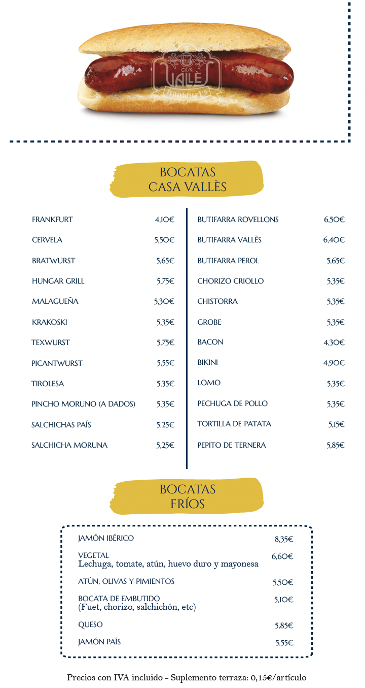 Bocadillos